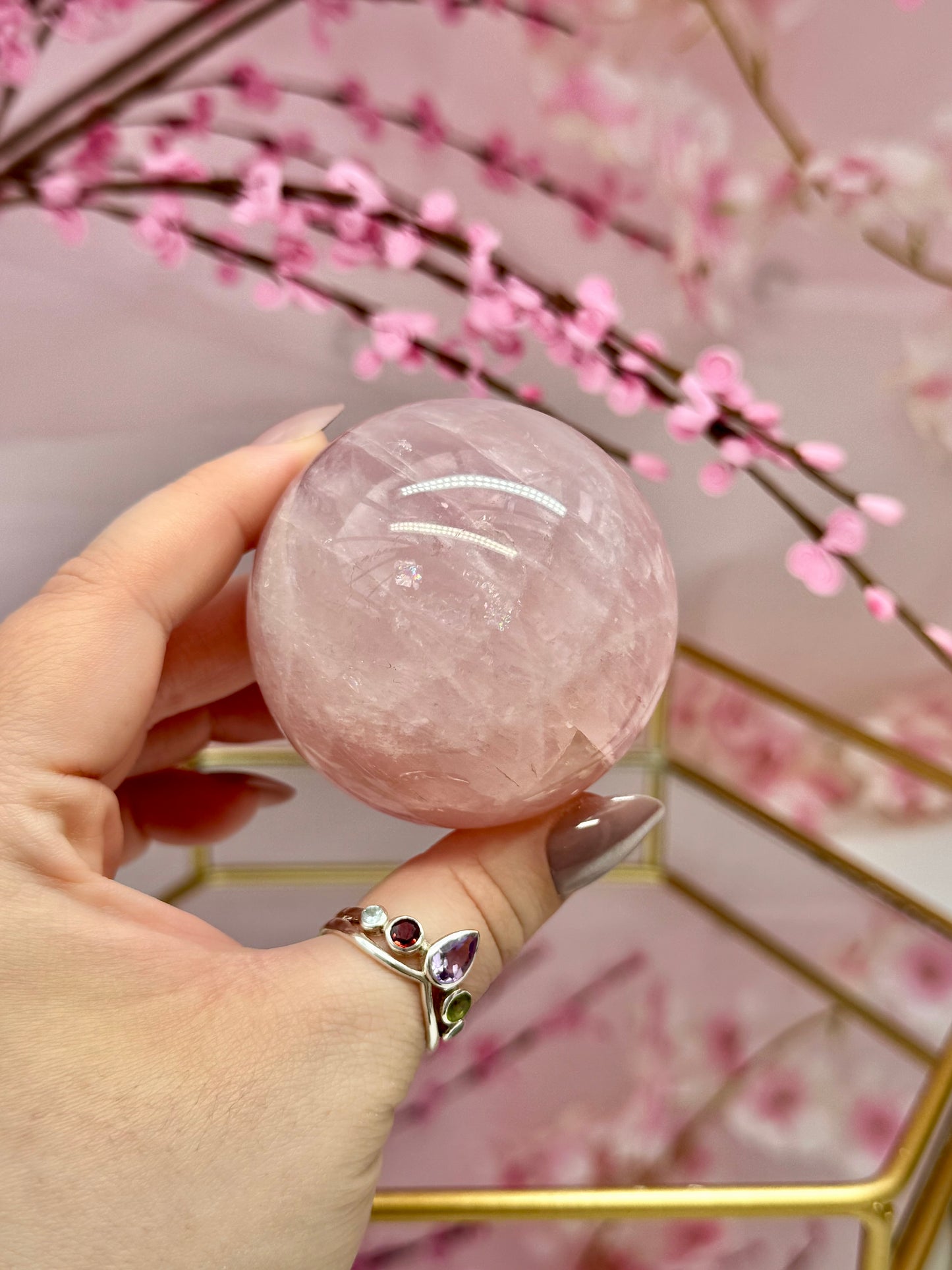 Rose Quartz Sphere