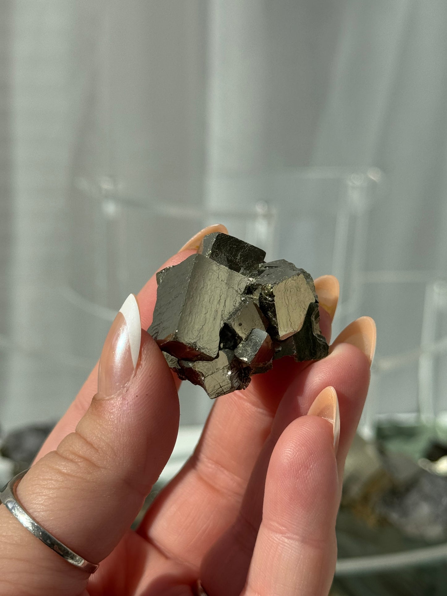 Cubic Pyrite & Quartz Clusters