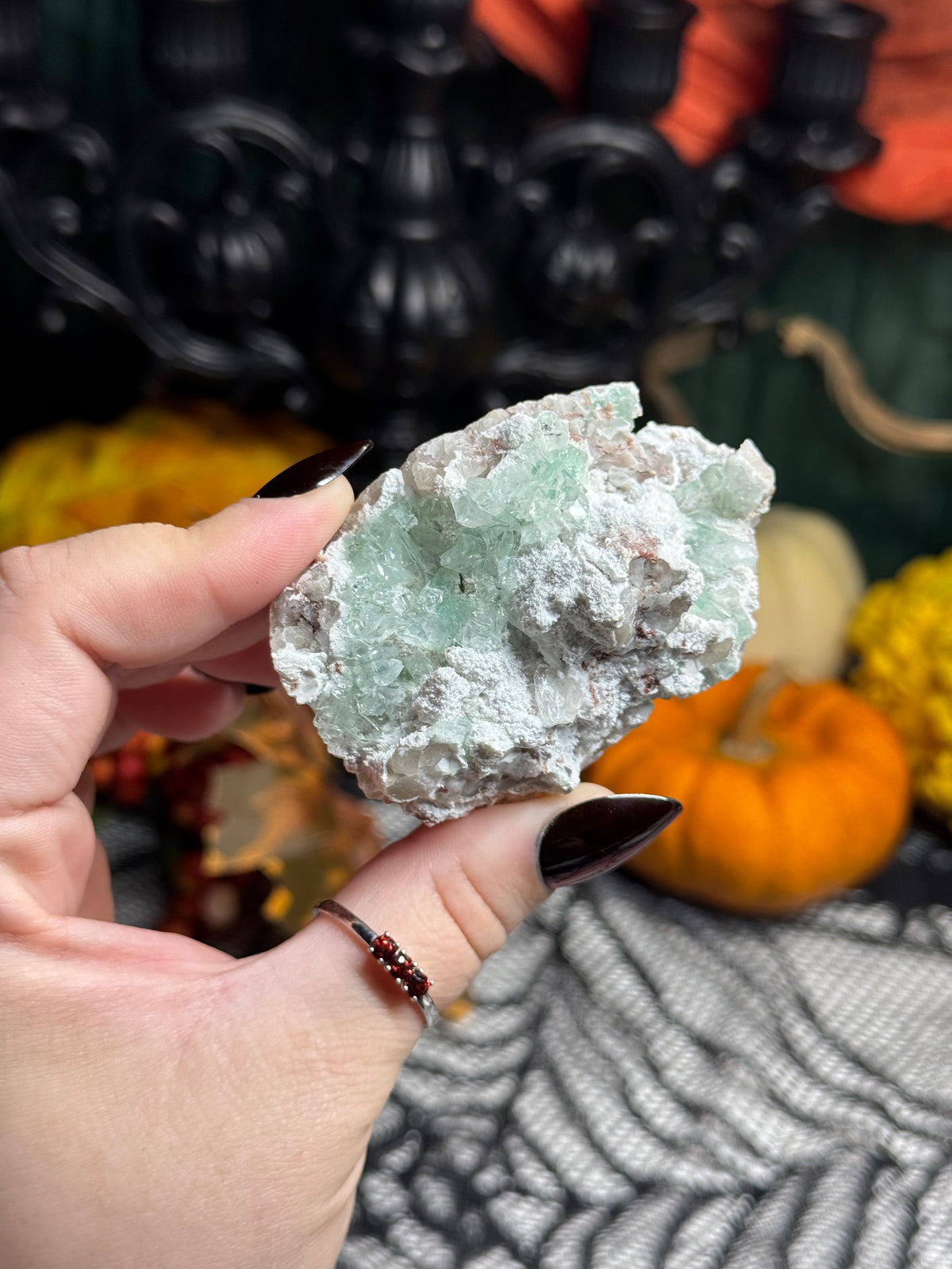 Pointed Green Apophyllite