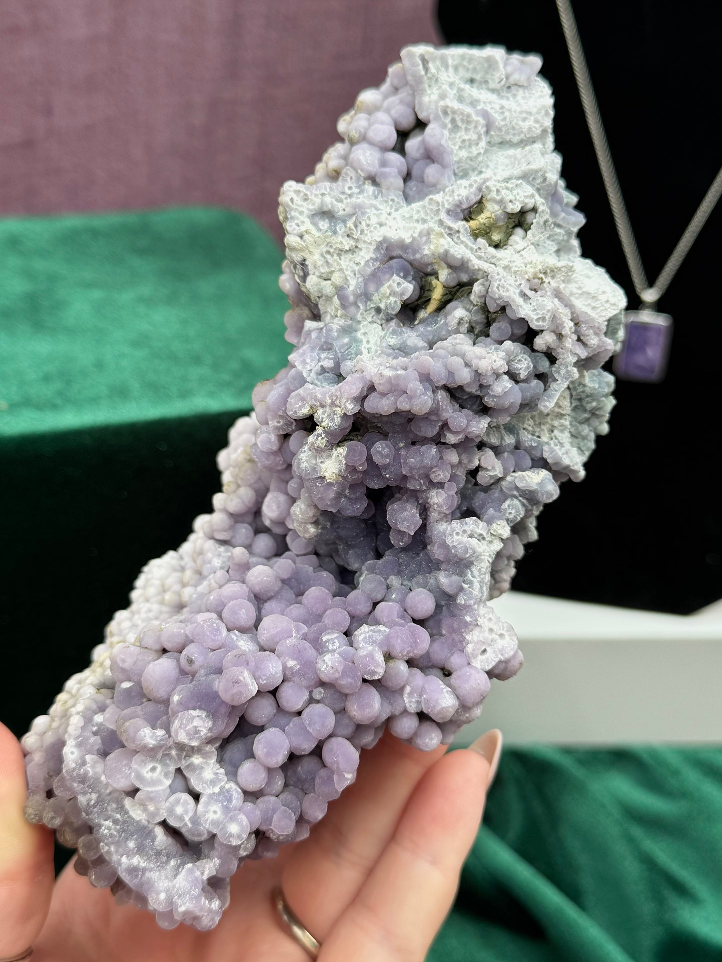 Grape Agate Clusters