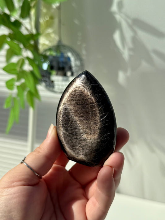 Hypersthene Freeform Teardrops
