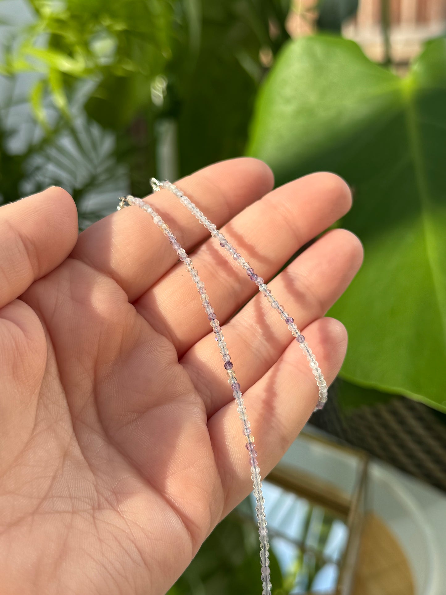 Faceted Beaded Choker/Bracelet Sets