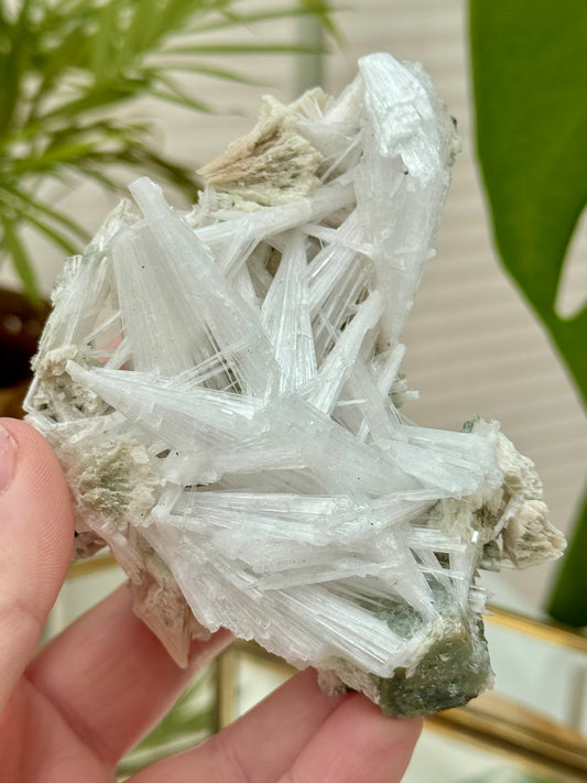 Scolecite, Mordenite Zeolite Specimen from India
