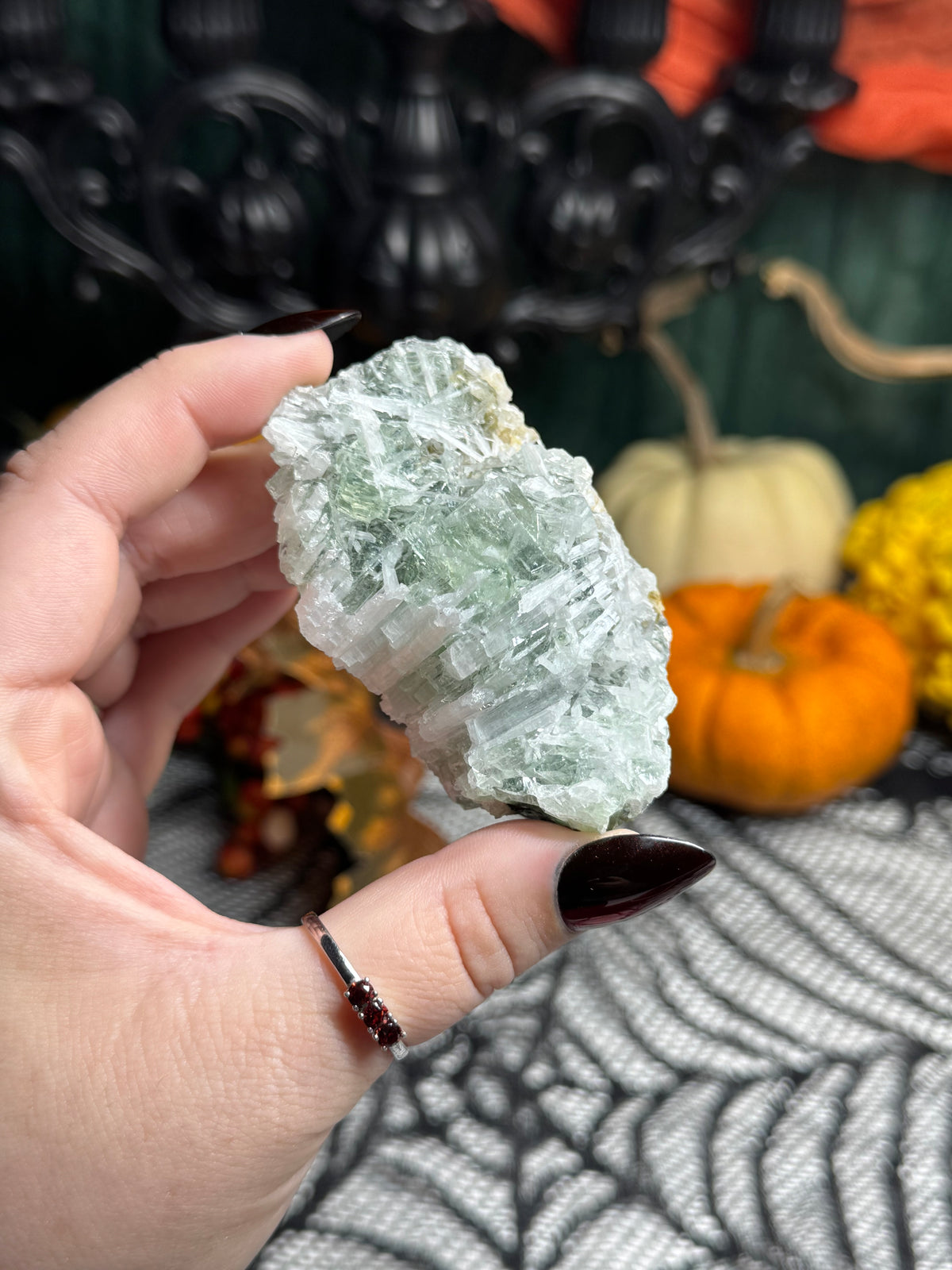 Phantom Apophyllite with Scolecite