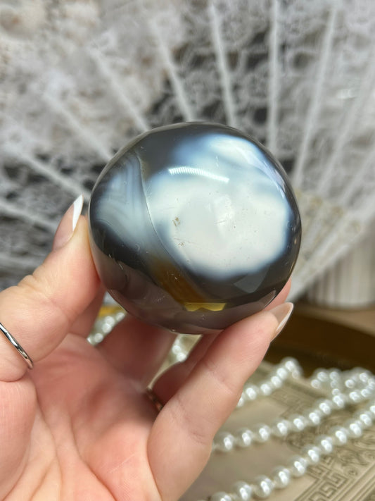 Orca Agate Spheres