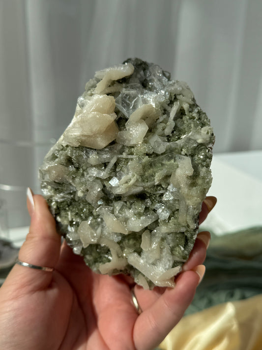 Pistachio Star Apophyllite