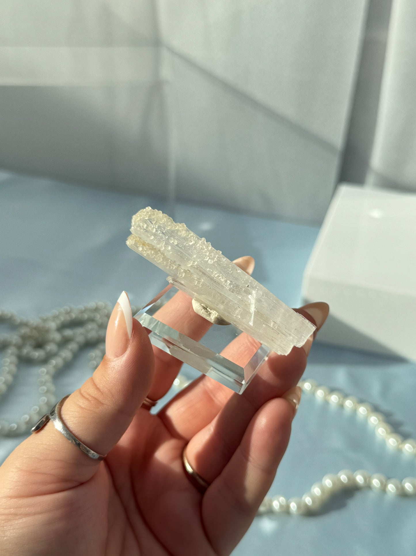 Iron-Kissed Scolecite Sprays