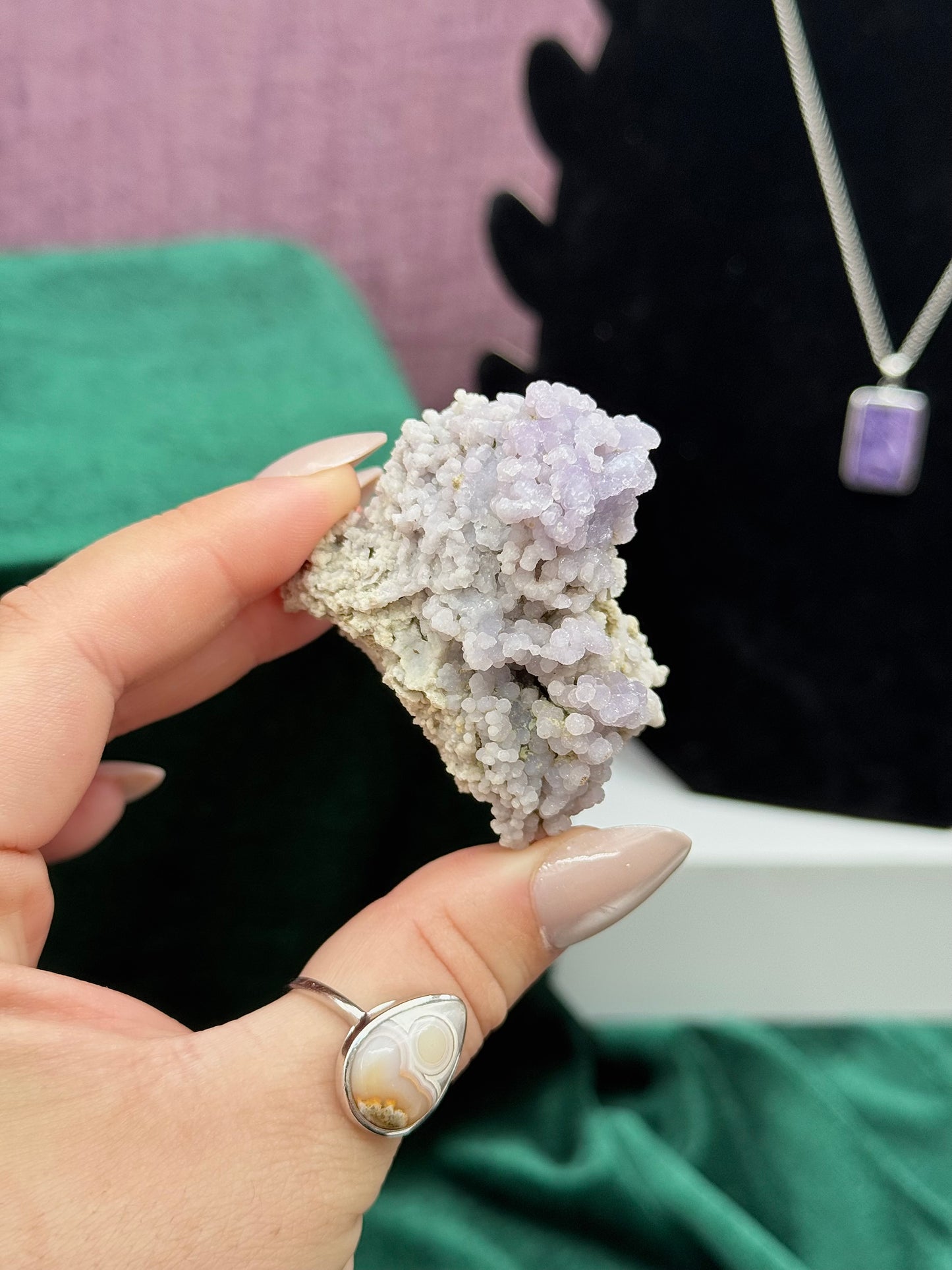 Grape Agate Clusters