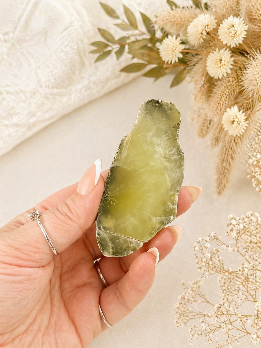 Australian Golden Prehnite