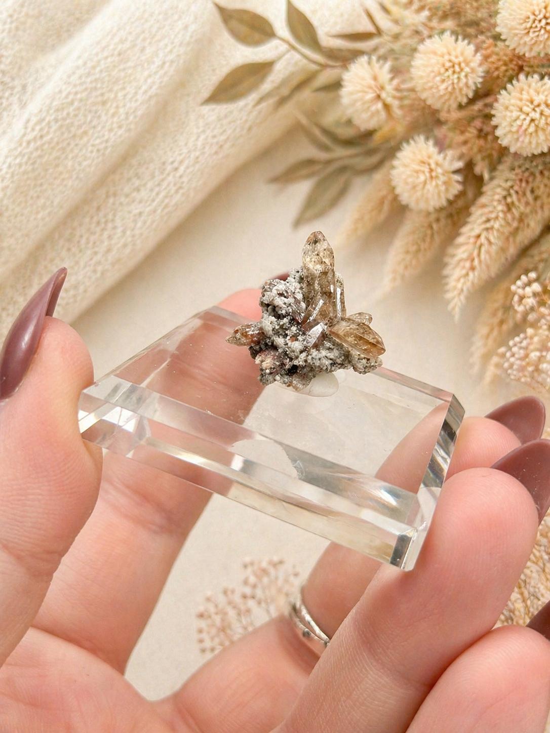 Imperial Topaz Clusters
