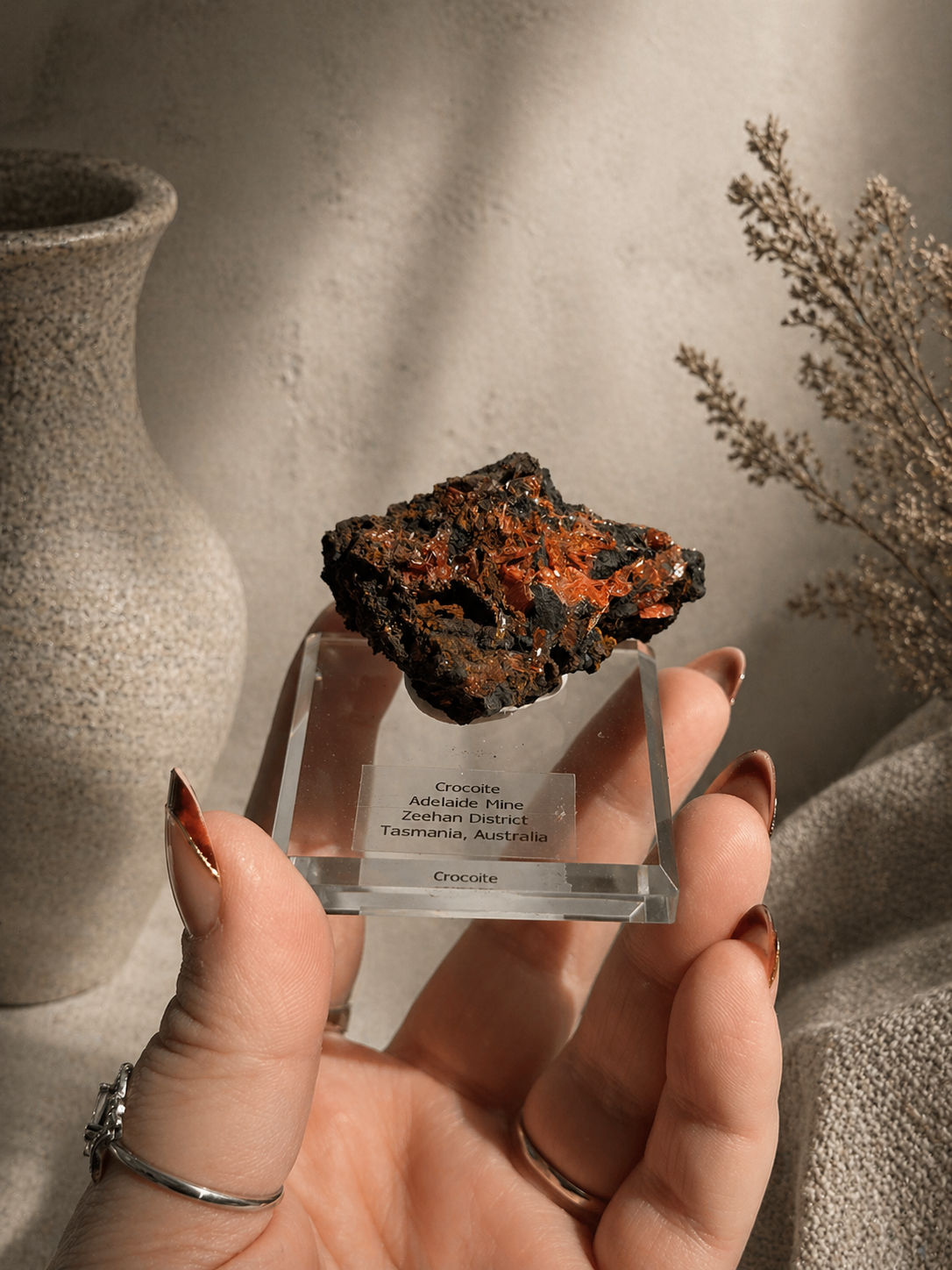 Crocoite from Australia