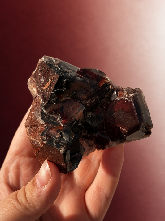 Red Calcite Specimen